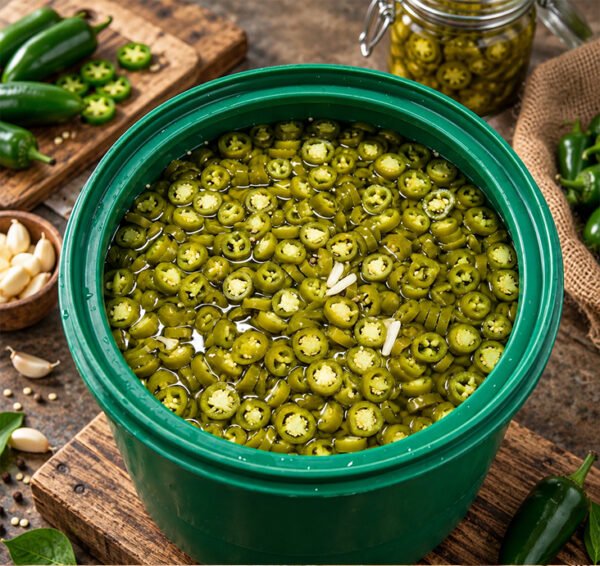 Pickled Jalapeño Peppers
